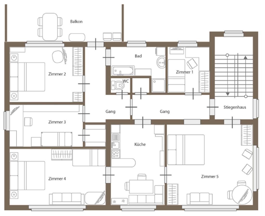 Apartment Wurth Gross-Siegharts Экстерьер фото